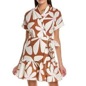 Hutch | Thea Linen Wrap Dress  | NWT